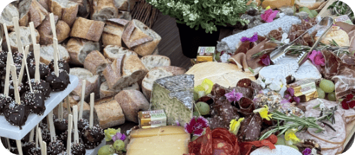 buffet traiteur fromage charcuterie sucré